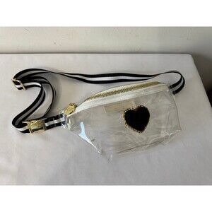 STONEY CLOVER CLEAR STADIUM FANNY PACK SCLN nwot